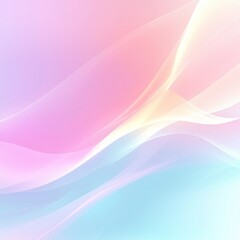 Soft Colorful Abstract Background with Gentle Wave Patterns