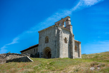 Hermitage of San Pantaleón de Losa: Late Romanesque Church from the 13th Century in Burgos, Castile and Leon, Spain