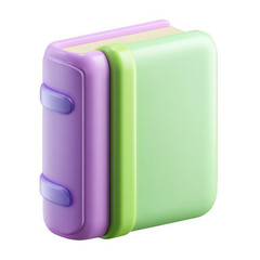 Colorful plastic notebook toy designed for children in playful pastel colors promotes creativity and imaginative play