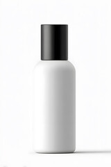 Blank Cosmetic Spray Bottle Product Mockup on White Backdrop