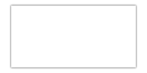 Obraz premium ratio 2;1. shadow of rectangle isolated on transparent background