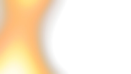 Abstract orange light leak on Transparent  background. (3)