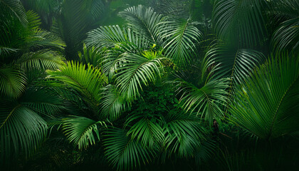 lush green jungle background