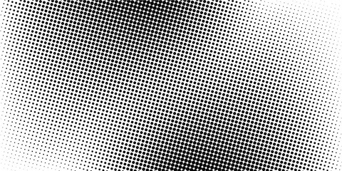 Vector abstract dotted halftone template background. Pop art dotted gradient design element. Grunge halftone textured