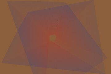Abstract image featuring overlapping shapes and soft light on transparent background