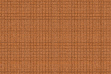 Texture of brown woven fabric with a grid like pattern on transparent background