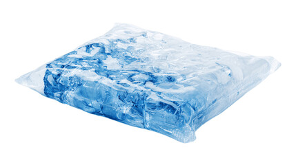 Obraz premium A dual-tone ice pack, white background --ar 16:9