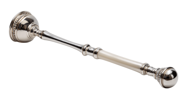 A ergonomic candle snuffer, white background --ar 16:9
