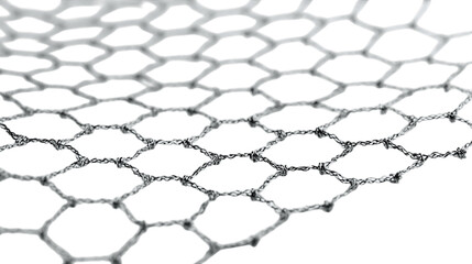 A magnetic wire mesh, white background --ar 16:9
