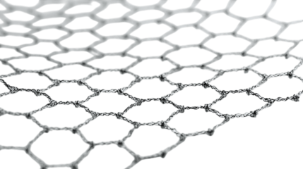 A magnetic wire mesh, white background --ar 16:9