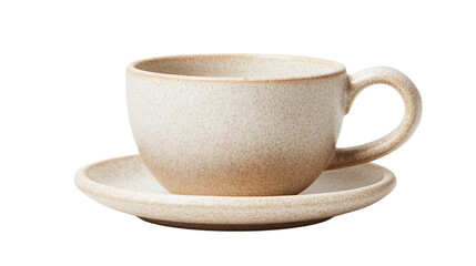 A non-stick ceramic teacup, white background --ar 16:9