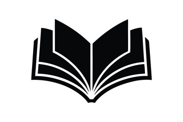 Book Clipart Logo Icon Design for Website and Print