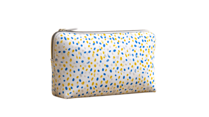 A odorless zipper pouch, white background --ar 16:9
