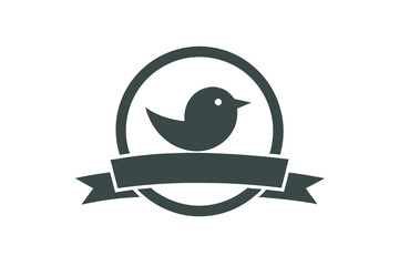 Minimalist Bird and Chalkboard Education Design simple design