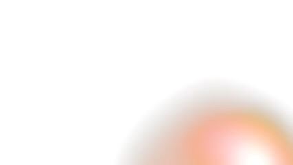 Abstract orange light leak on Transparent  background. (1)