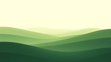 Obraz premium Misty Mountain and Rolling Hills Landscapes