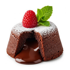chocolate cake with strawberry