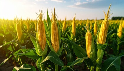 corn field in summer