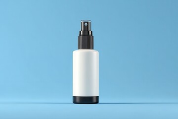 Glossy spray bottle banner