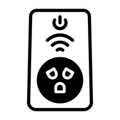 Smart Plug Vector Icon