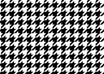 黒い千鳥格子の透過素材 パターン 壁紙 背景のイラスト