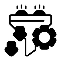 Conversion Rate Vector Icon