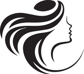 female profile, woman face outline, lady head shape, girl silhouette, side face woman, beauty silhouette, elegant woman, hairstyle outline, head profile, feminine design