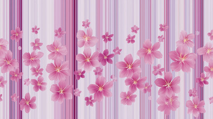 Tropical Floral Background Wallpaper
