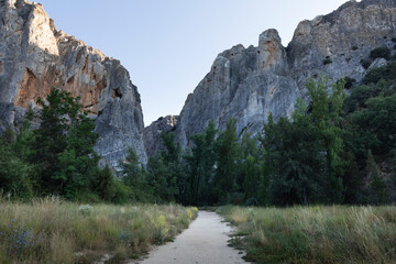 Yecla Gorge in Santo Domingo de Silos, Burgos