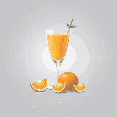 glass of orange juice