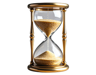 Surreal Melting Hourglass with Floating Sand Particles, fantasy concept art