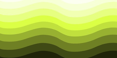 Abstract green wave background with stacked ripple effect