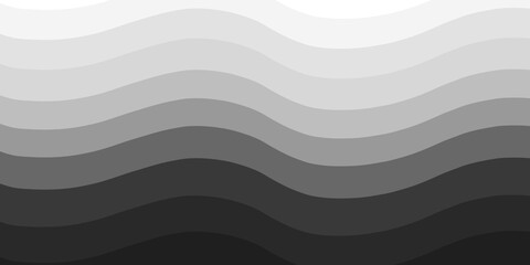 Abstract gray wave background with stacked ripple effect