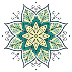 Vibrant abstract symmetry with tribal patterns in earthy tones, artistic fusion of geometry and heritage design, perfect for creative visuals.