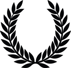 Simple Laurel Wreath