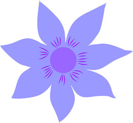 vector illustration of a flower