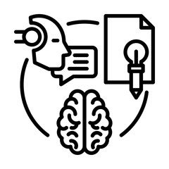 Chain of Thought Single icon