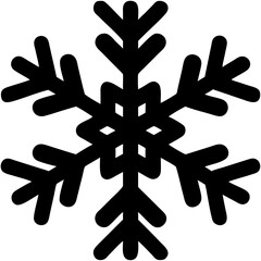 Obraz premium Snowflakes pattern on black and white backgrounds festive winter design