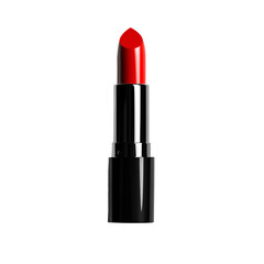 Red lipstick on black background beauty product cosmetics fashion glamour makeup elegance