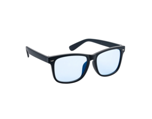 Stylish Black Square BlueLight Blocking Glasses.