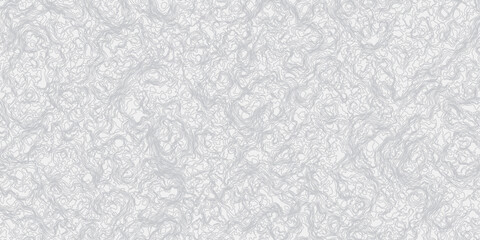 Topographic map contours curve line Hand-drawn vector pattern Wave textures white and gray white background.