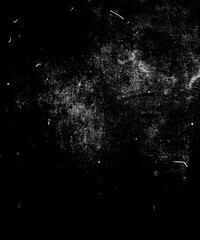 Black grunge damaged texture, old wall background