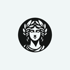Athena goddess logo