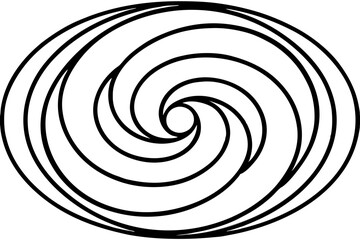 Peppermint Swirl Line Art Set