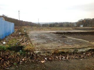 Abandoned UK Factory with Rusted Exterior