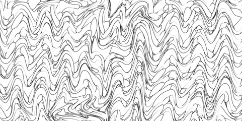 Abstract seamless line pattern with decorative elements for wallpaper and fabric design