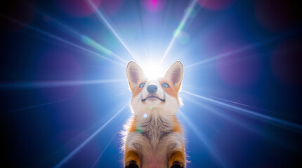 Fox, red fox, wild animal illustration 