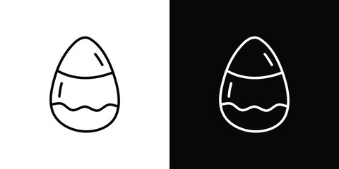 Candy Corn icon. Graphic Design vector icon. Ui Ux Icons