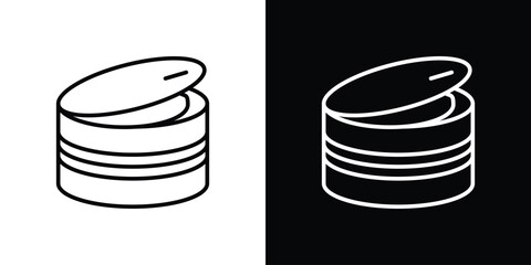 Canned food icon. Graphic Design vector icon. Ui Ux Icons