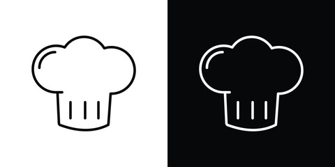 Chef hat icon. Graphic Design vector icon. Ui Ux Icons